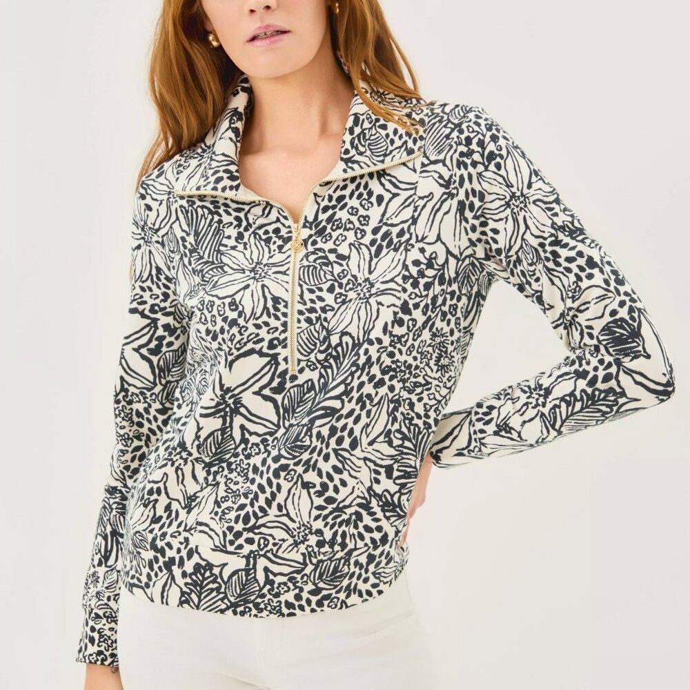 Lots to Spot UPF 50+ Eleni Pullover by Lilly Pulitzer